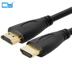 Кабель HDMI мужчинами позолоченный HDMI 1.4 В 1080 P 3D 0.5 м 1 м 1.5 м 1.8 м 3 м 5 м 10 м для проектора HDTV Xbox PS3