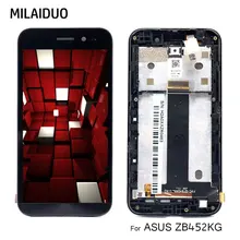 LCD Display For ASUS ZenFone Go ZB452KG X014D Touch Screen Digitizer Black With Frame Full Assembly Replacement LCD Display For ASUS ZenFone Go ZB452KG X014D Touch Screen Digitizer Black With Frame Full Assembly Replacement