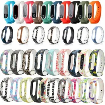 

Watchbands Silicone Bracelet Strap Replacement Silica Gel Wristband Band Strap For Xiaomi Mi Band 2 Bracelet Dropshipping