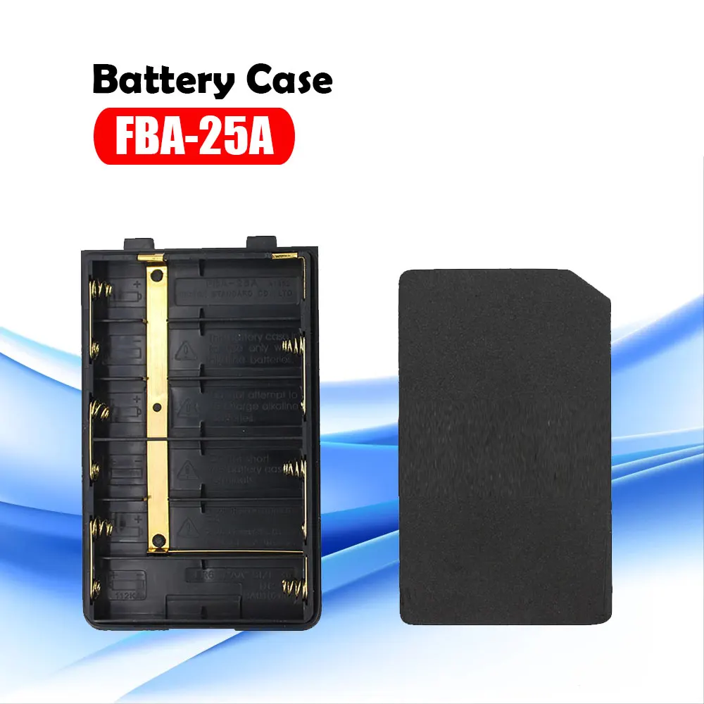 

Battery Case Shell Pack for Vertex Standard Radio VX-400 Battery Case HX370 FT-60R / E VXA-300 VX-160 FBA-25A battery case