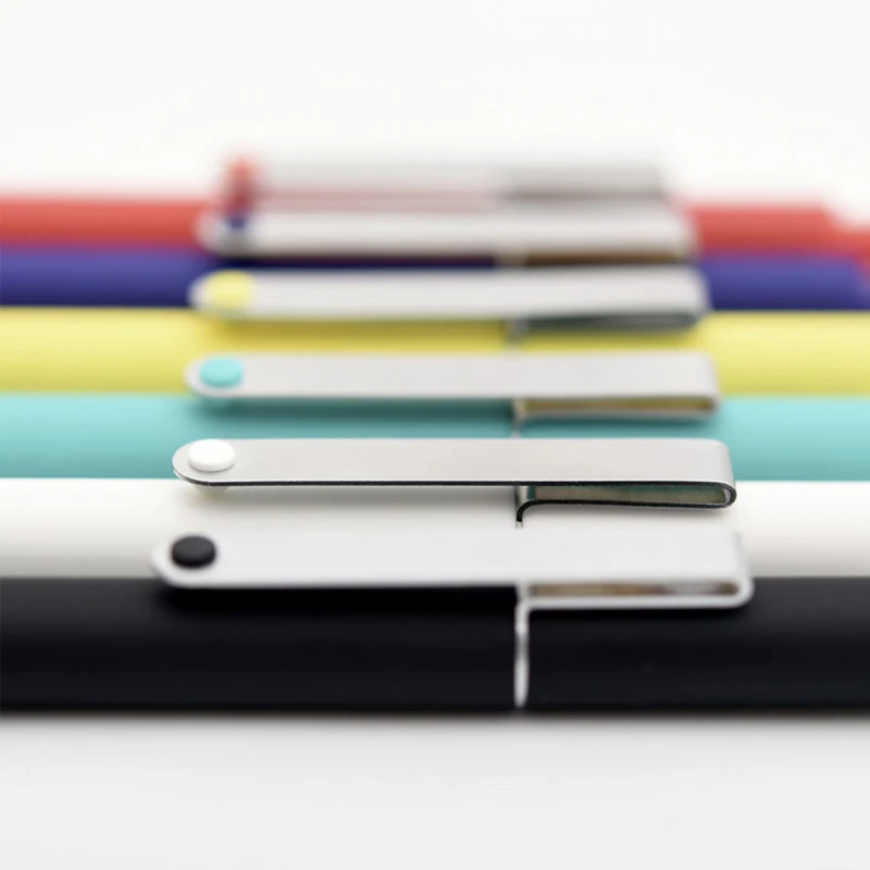 Ручка Xiaomi Mijia, черные, синие, красные чернила для ноутбука Mijia, Kaco, благородная бумага из искусственной кожи, слот для карт, кошелек, книга, гелевая ручка для офиса, школы