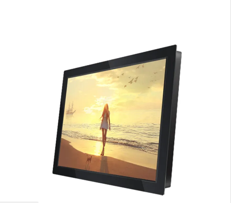 Industrial 17 inch PC computer security lcd monitor with bnc hd input Industrial 17 inch PC computer security lcd monitor with bnc hd input