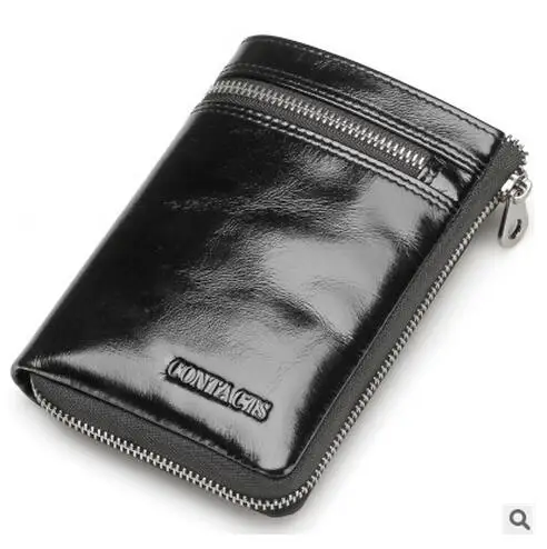 

Genuine Leather Car Key Wallets Women Key Holder Housekeeper Keys Organizer Men Keychain Zipper Key Case Bag Coin Pouch Purse