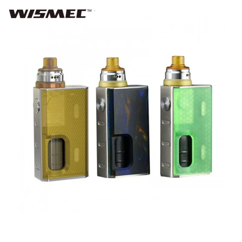 

original Wismec LUXOTIC BF Squonker Kit with luxotic BF BOX Tobhino BF RDA PK geekvape athena BF kit vape electronic cigarette