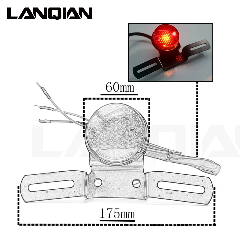 

Super bright Turn Signal Super bright high performance indicator Low temperature Fit all 133v motorcycle or motorbike.