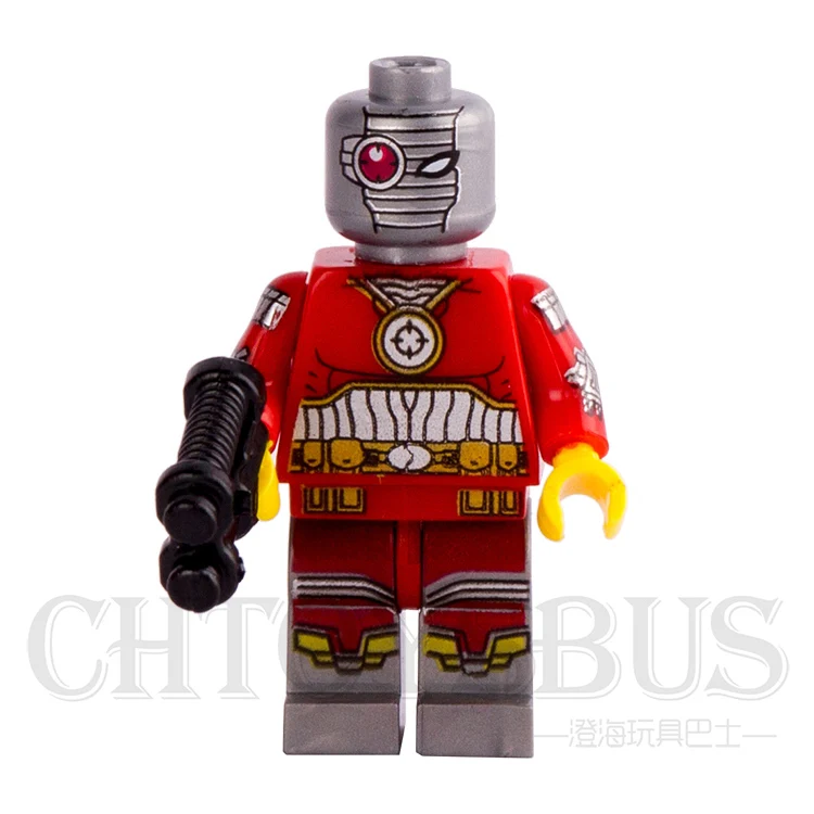 Одной продажи Дэдшот Floyd Лоутон Gotham Бэтмен супер героев собрать minifig Модель