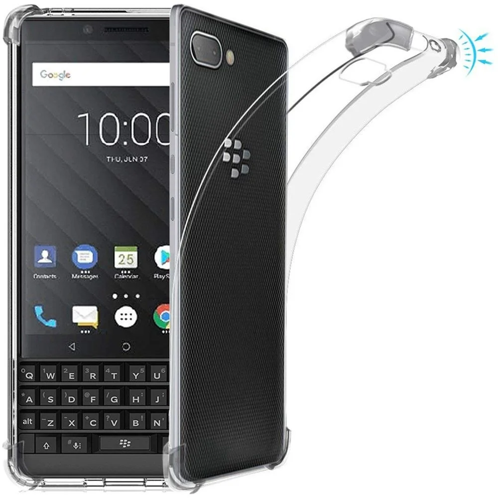 Гибкий ТПУ Силиконовый противоударный чехол для Blackberry Key2 Key 2/Key2 LE/Keyone DTEK70/Motion/DTEK60