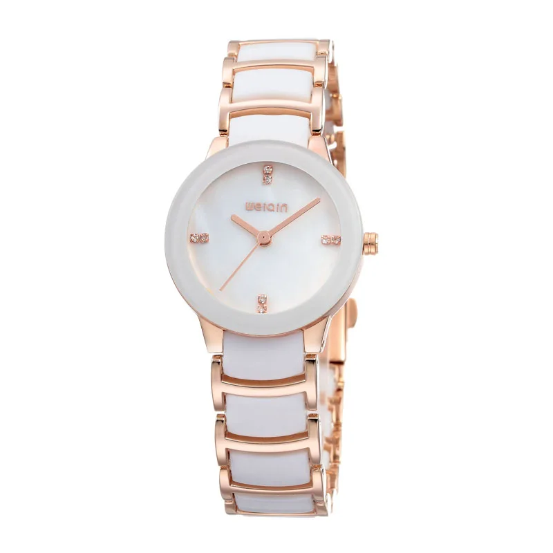 

WEIQIN Luxury Brand Dress Watches Women Crystal Rhinestone Rose Gold Watch Lady Fashion Bracelet Wristwatch Relogio Feminino