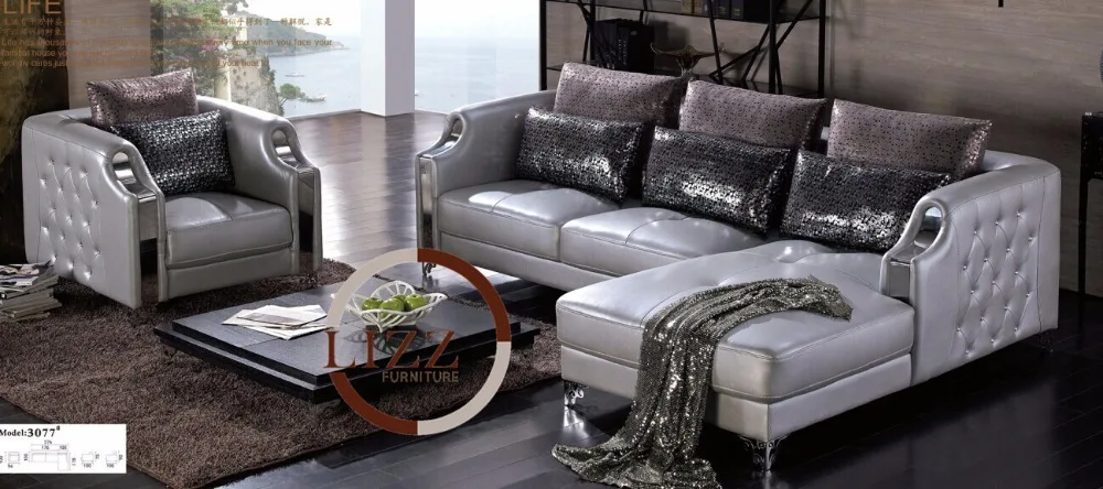 silver furniture home corner sofa china lbz 3077 high