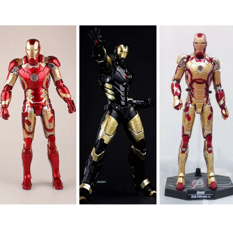 

12" The Avengers Superhero MARK43 Iron Man Tony Stark MK42 PVC Action Figure Collectible Model Toy BOX 30CM L218