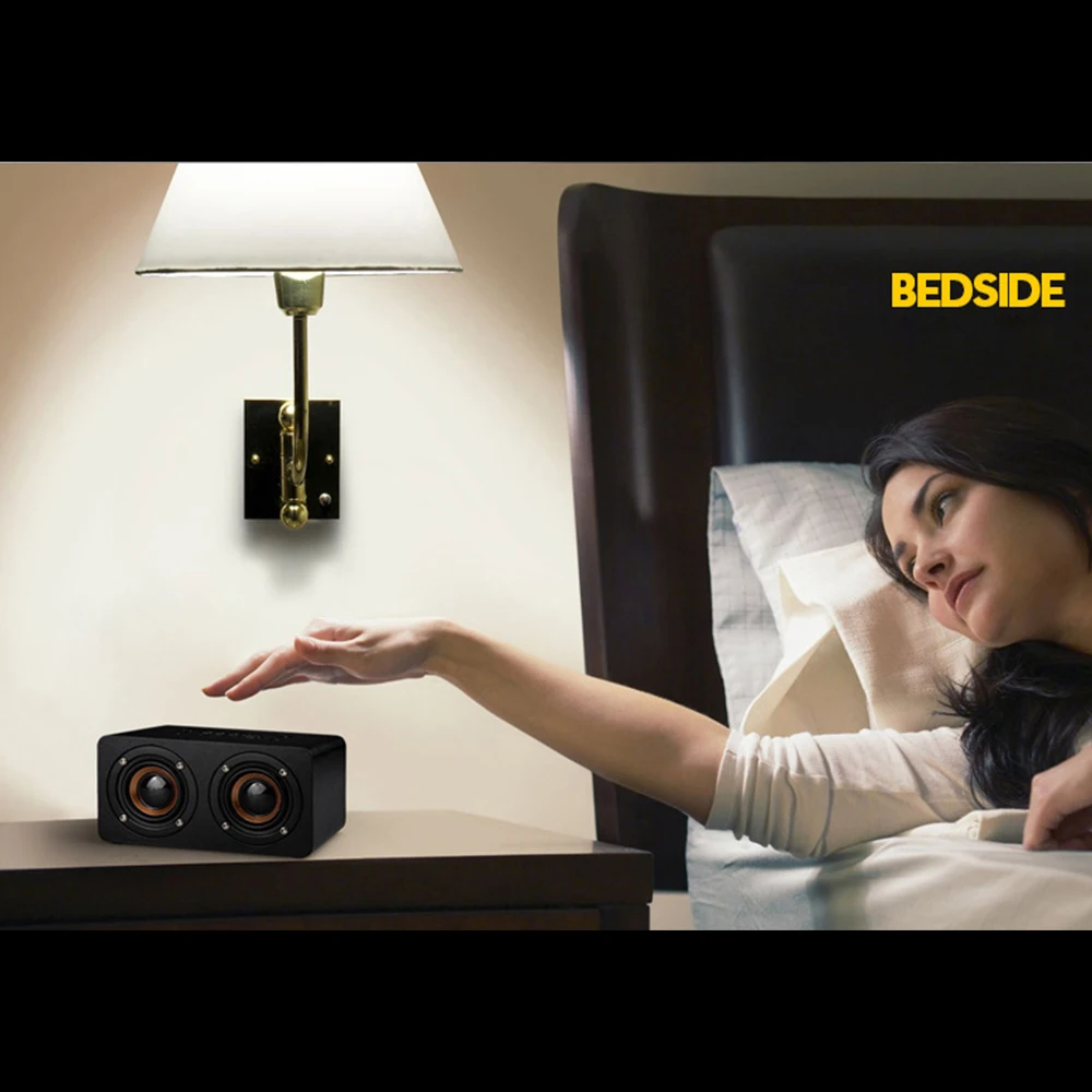 M5 мини Беспроводной Bluetooth Динамик s переносной деревянный Сабвуфер Soundbar Стерео FM Динамик дома Применение музыкальный плеер для мобильного телефона