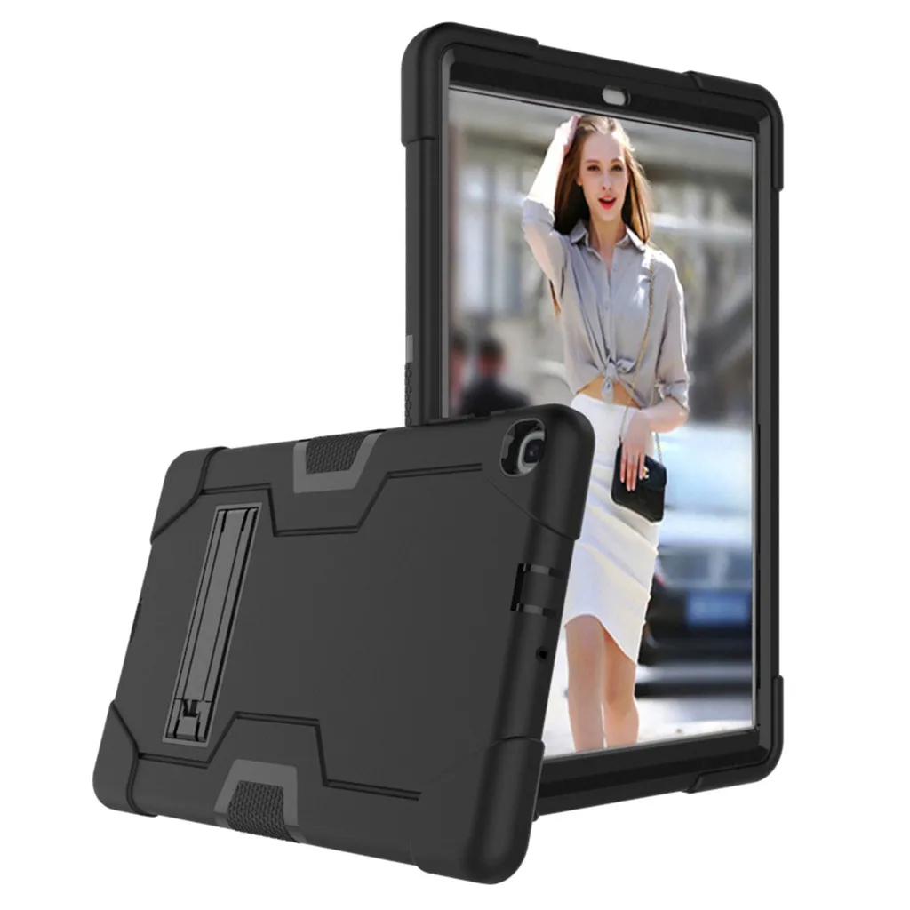 Защитный кожух для Samsung Galaxy Tab A 10,1 T510 T515 планшетный Стенд прочный жесткий чехол для крышки корпуса для планшетов