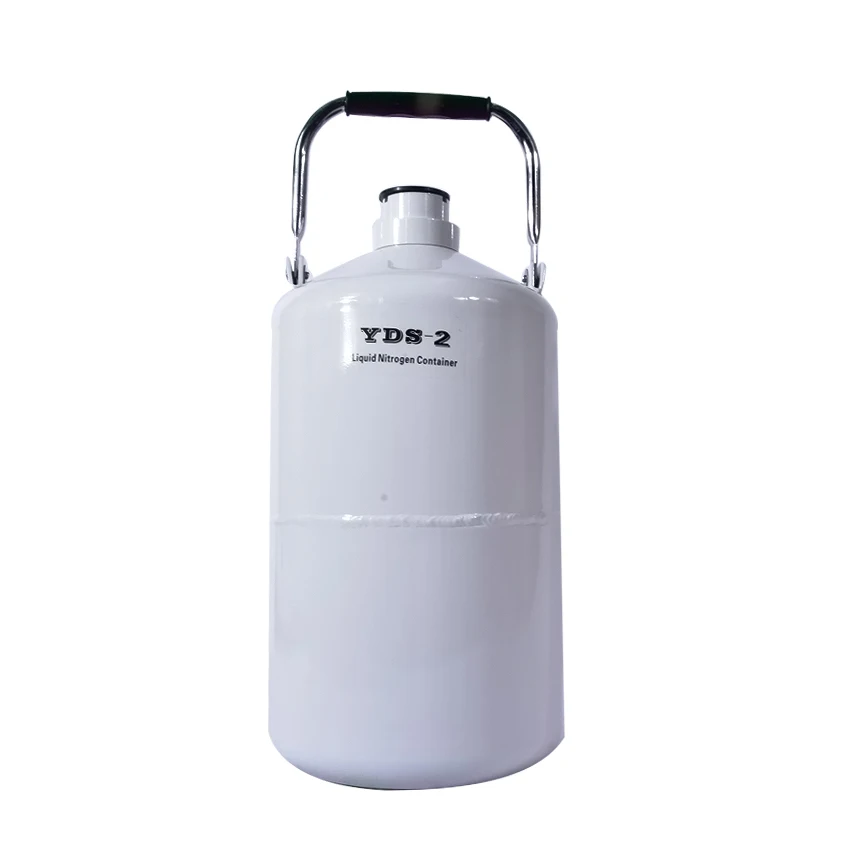 2L YDS-2 контейнер для жидкого азота из алюминиевого сплава контейнер для жидкого азота Dewar nitrogenio Liquid