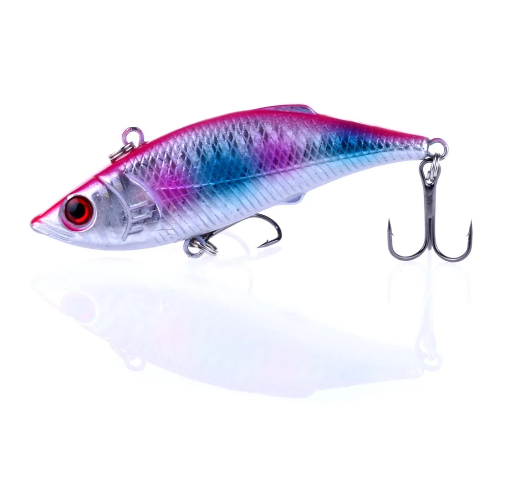 

HENGJIA 1PCS 7.5CM 10G isca artificial game vib fishing lures bass wobbler crankbaits pesca fishing tackles