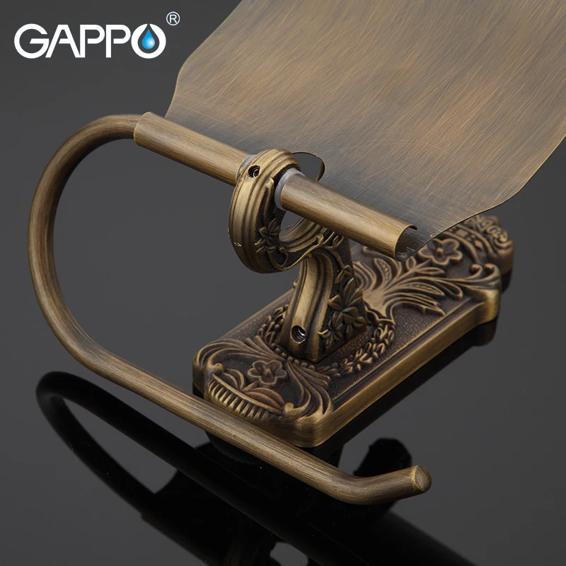 Kaufen GAPPO Zink Legierung Papier Halter Abdeckung rolle Wc Papier Aufhänger halter Edelstahl Abdeckung Wc Bad Hardware Handtuch