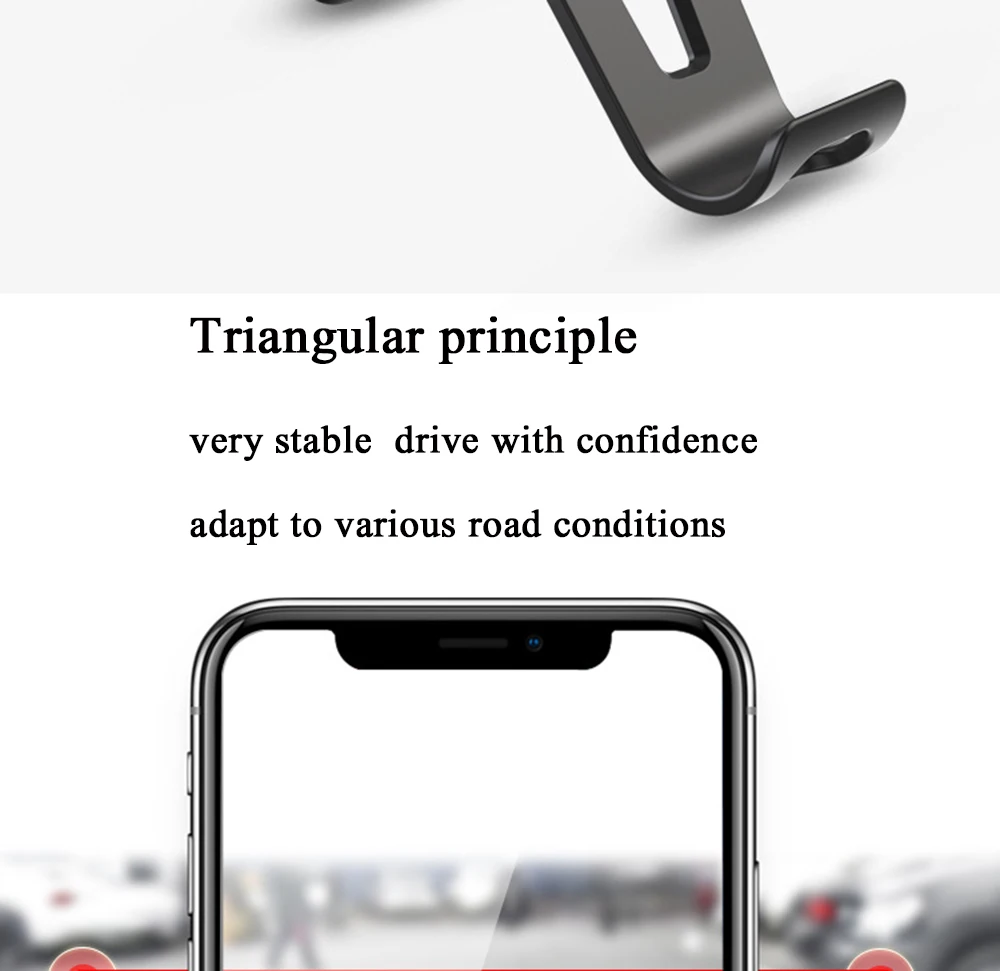 Автомобильный держатель для iPhone, huawei, samsung, Xiaomi, Гравитационный держатель для телефона, поддержка GPS, авто поддержка, кронштейн для телефона 5,5, 6,4 дюйма