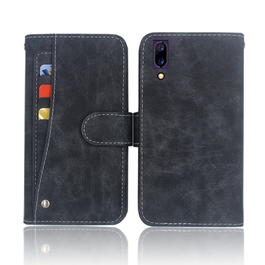 

Hot! UMIDIGI One Max Case High quality flip leather phone bag cover Case For UMIDIGI One Max with Front slide card slot