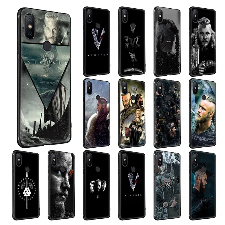 WEBBEDEPP Vikings Tv Shows Soft Silicone Case for Xiaomi Redmi Note 7 6 6A 5 4 4X 4A S2 Plus Pro Lite Go |