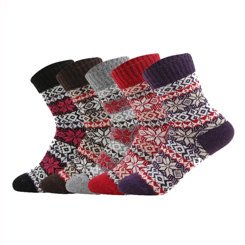 Для мужчин зима теплая Рождественский олень носки до лодыжки Для женщин Для мужчин s Новый дизайн Повседневное вязать шерстяные носки