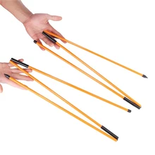 2 шт. палочки для выравнивания гольфа из стекловолокна, тренировочные стержни для правильного направления мяча, Аксессуары для тренировок