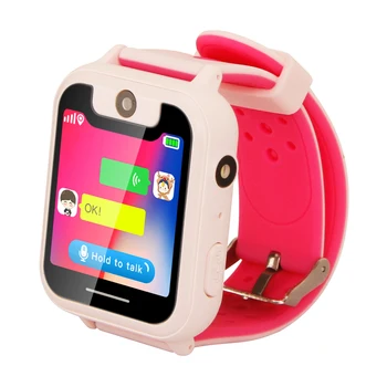 

Smart Kids Child Watch Student Wristwatch GPS LBS Real-time Tracker Location SOS Call Remote Camera Monitor Flashlight