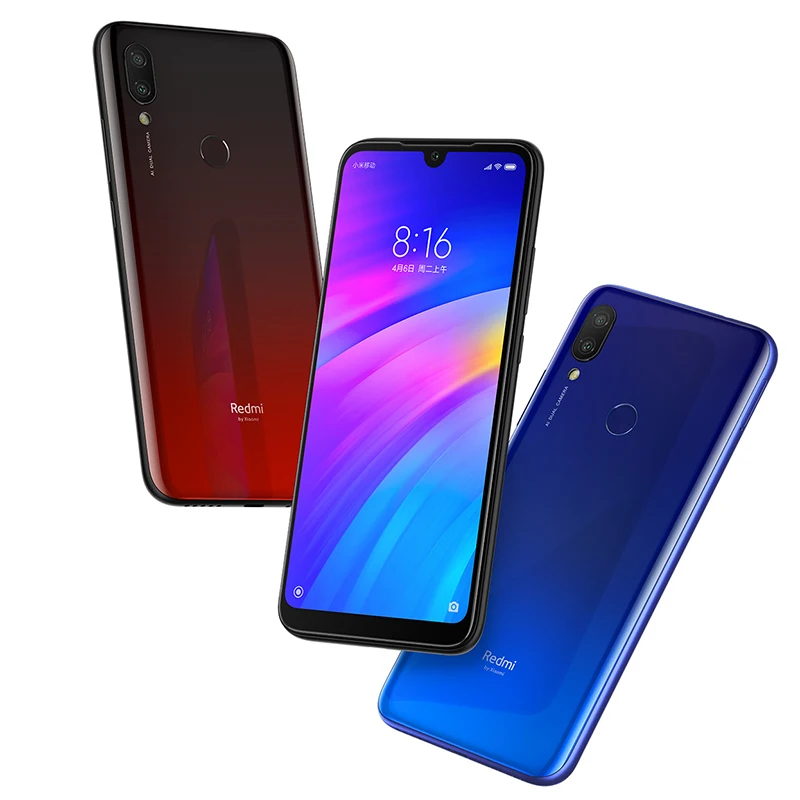 Оригинальный Xiaomi Redmi 7 3 Гб 32 Snapdragon 632 смартфон Octa Core 4000 мАч 6 26 ''телефон полный