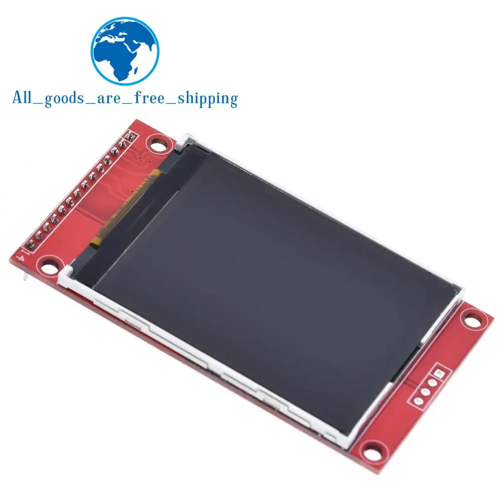 2 4 &quot2 дюйма 240x320 SPI TFT LCD модуль последовательного порта 5 В/3 3 В PCB адаптер Micro SD