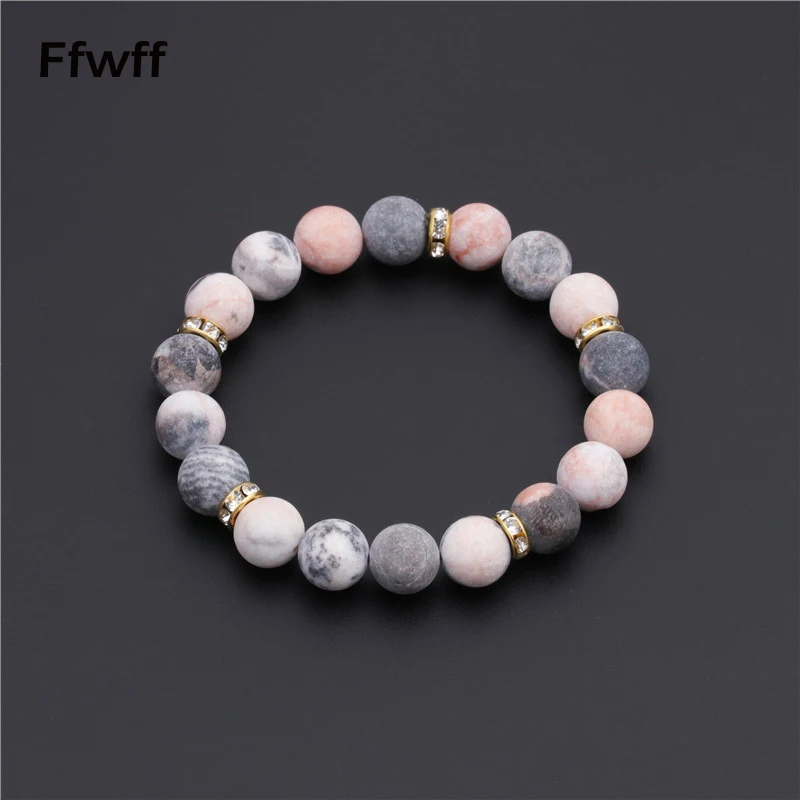 

FFWFF 2019 New Hot Sale Accessories Stone Beaded Bracelet Bracelet Fashion Casual Women Bracelets Charm Bracelet Wholesale