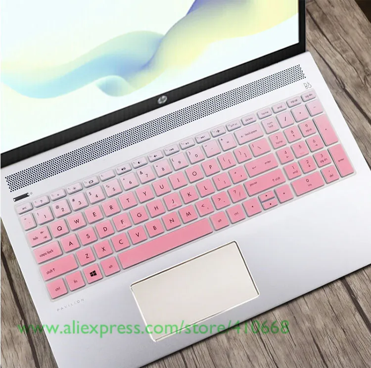 

15.6 inch Laptop Keyboard Cover Protector skin for HP pavilion X360 15-BAxxxx / X360 15-BFxxxx Series Notebook