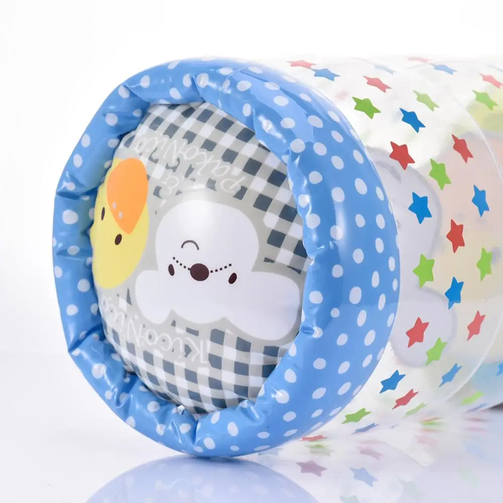 Crawling Plastic Training Roller Infant Inflatable Durable Roller Bao Exercise Early Learning Infants Toddlers Stimulation Growt