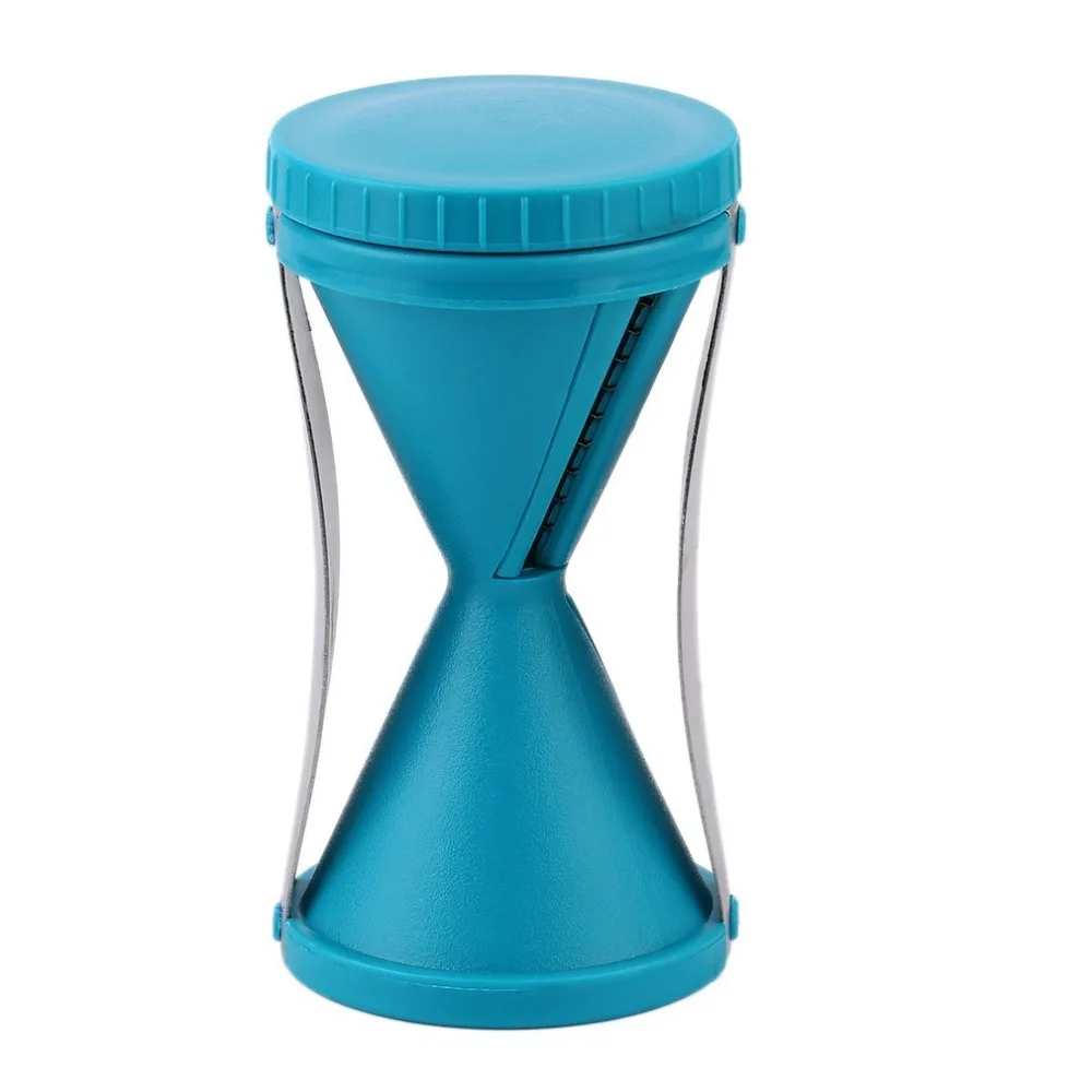 

Funnel Grater Vegetable Fruit Cutter Spiral Slicer Twister Spiral Peeler Stainless Steel & Durable Plastic Kitchen Tool