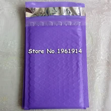 10 шт. 5*7 дюймов 135*180 мм наружный размер воздушно-пузырьковая плёнка отправка почтовых посылок конверты бутик пользовательских пузырчатых мешков можно использовать размер 115*180 мм