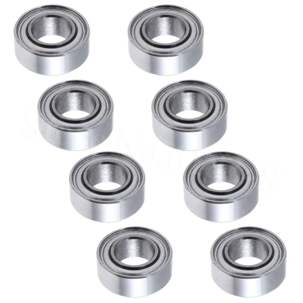 

8pcs Ball Bearing 4x8x3 mm 4*8*3 For WLtoys A959 TOZO C1022 1/18 RC Car 450 Helicopter Parts Toys Buggy Truck Fit Himoto