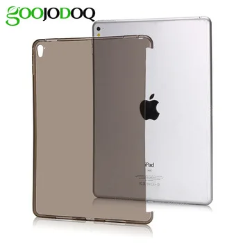 Case For IPad Pro 9.7 INCH TPU Soft Silicon Case Transparent Shell Protective Skin for iPad Air 3 ( Ipad 7 ) Tablet Cover Black