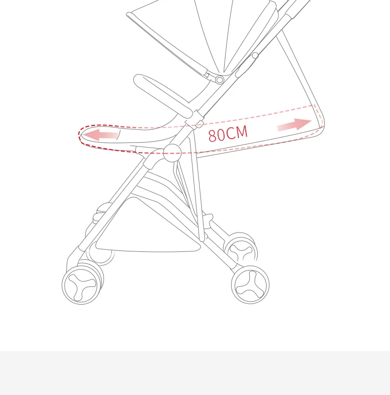 Новое поступление детская легкая коляска Q3 портативная односекундная складная дорожная коляска для младенцев Компактная и легкая