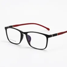 52-18-138 черная и красная Студенческая оправа для очков, очки для детей, очки для близорукости по рецепту, компьютерные оптические очки, оправа для мальчиков и девочек