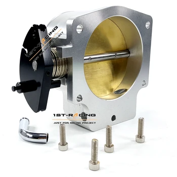 

92MM ALUMINUM Throttle Body FOR GM 3 LS1 LS2 LS3 LS6 LS7 LSX SILVER