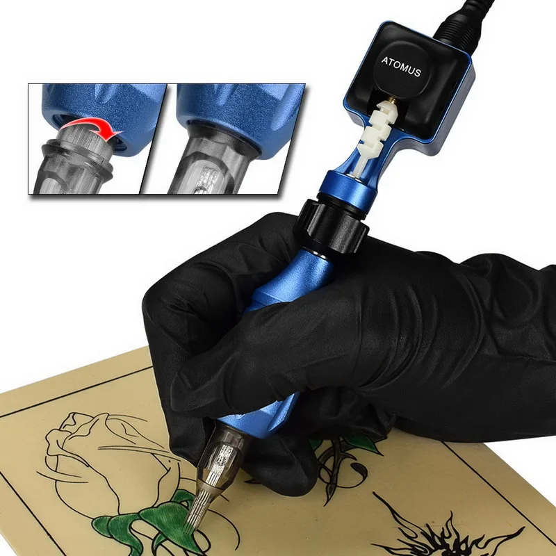 

Body Arts Professional Rotary Motor Tattoo Machine Color Body Paint Tattoo Machine Pen Assorted Tatoo Motor Kits Women Beauty
