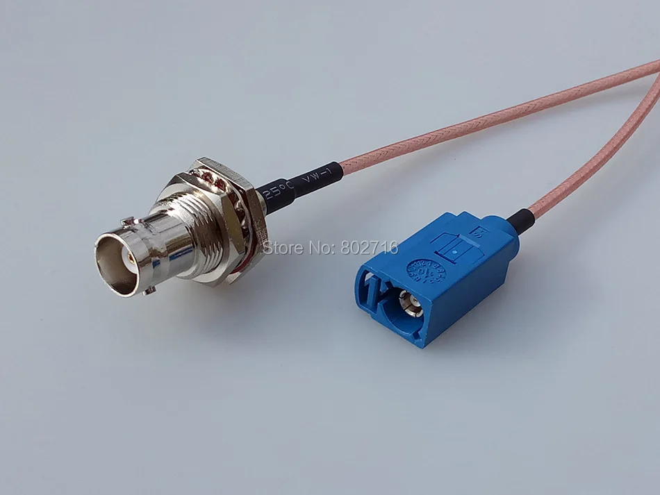 RF blue Fakra Switch BNC Female Jack3