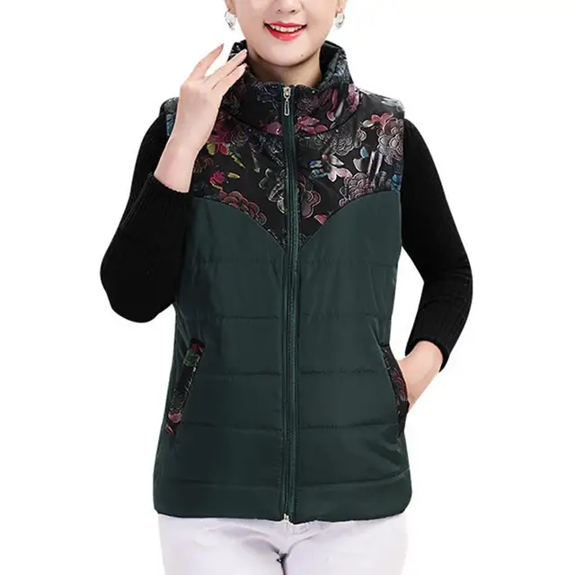 Women Thermal Heated Vest Female USB Charging Temperature Control