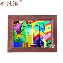 Dollhouse  Wholesale  1:12 scale miniature classical  the Persistence of Memory  oil painting E-20