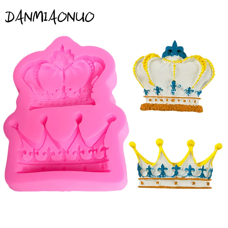 

Crown Cake Mould Baking Tools For Cakes Soap Silicone Mold Cake Fondant Chocolate Mold Silicone Cake Decorating Set DIY A204761