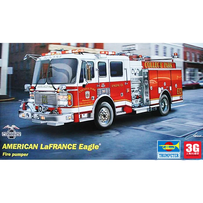 

1/25 American Fire Engine 2002 Military Assembly Model 02506