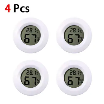 

Mini Round LCD Digital Thermometer Hygrometer Fridge Freezer Tester Temperature Humidity Meter Detector Home Measuring Tool