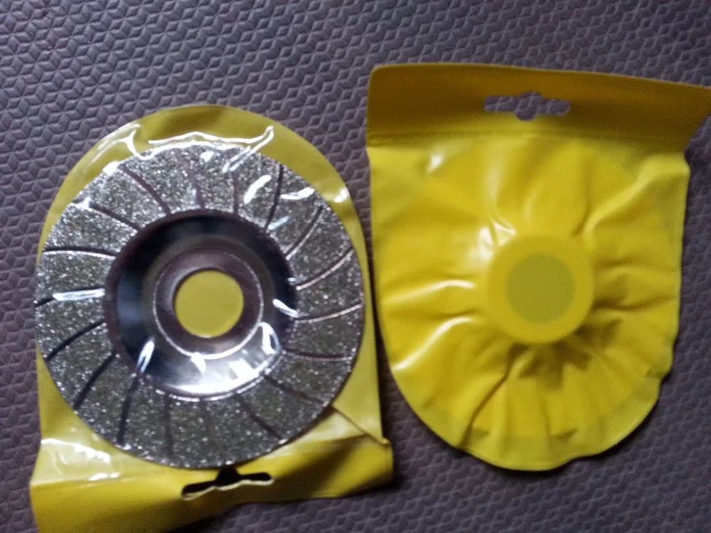 4''inch 100mm Electroplated Concave Diamond Grinding Disc best quality