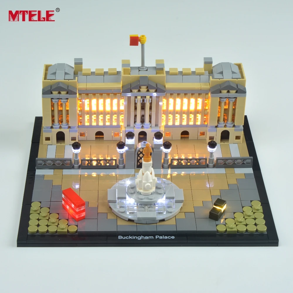 

MTELE Led Light Kit For Architecture Buckingham Palace Light Set Compatible With 21029 (NOT Include The Model)