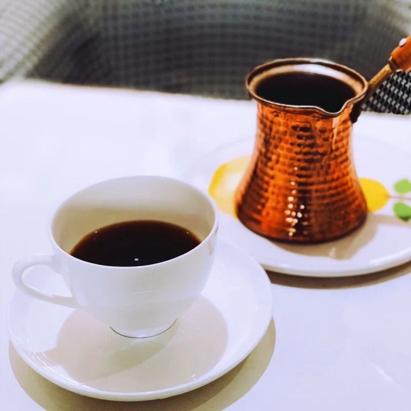 Kopen Turk Turkse Koffie Pot Koffie Turk Turkse Koperen Koffie Maker voor Turk Cezve Cafetaria Houten Handvat Cevze