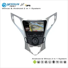 YESSUN для hyundai Azera/Grandeur 2011~ автомобильный Android мультимедийный радио CD dvd-плеер gps Navi Навигация Аудио Видео Стерео