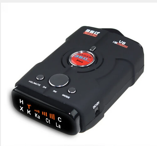 

Anti Radar detector V8 Car Radar Detector 16 Full band X K NK Ku Ka Laser VG-2 LED Display Russian/English voice