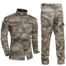 Военная Боевая форма; костюм; ATACS камуфляж; BDU куртка+ брюки